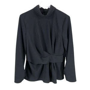 Zara women black blouse size small